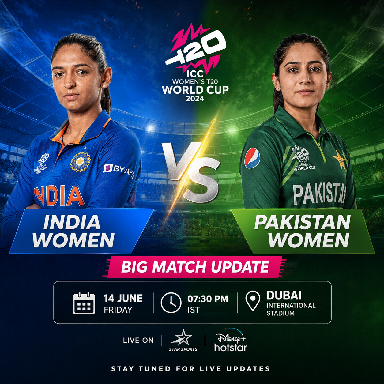 INDIA WOMEN 🇮🇳 vs PAKISTAN WOMEN 🇵🇰 | ICC Women s T20 Match 2026 | Match Day Update