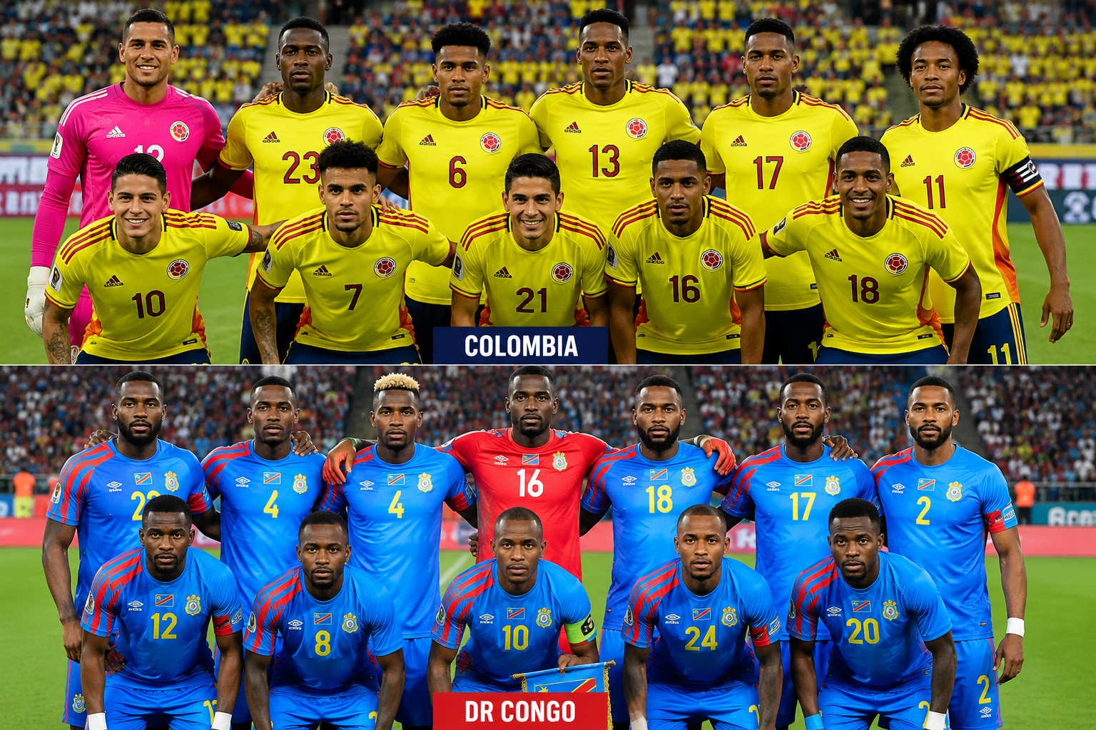 Colombia vs DR Congo Standings: ग्रुप K में कोलंबिया शीर्ष पर, DR Congo की चुनौती बरकरार